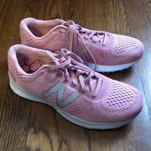Pink new balance sneakers